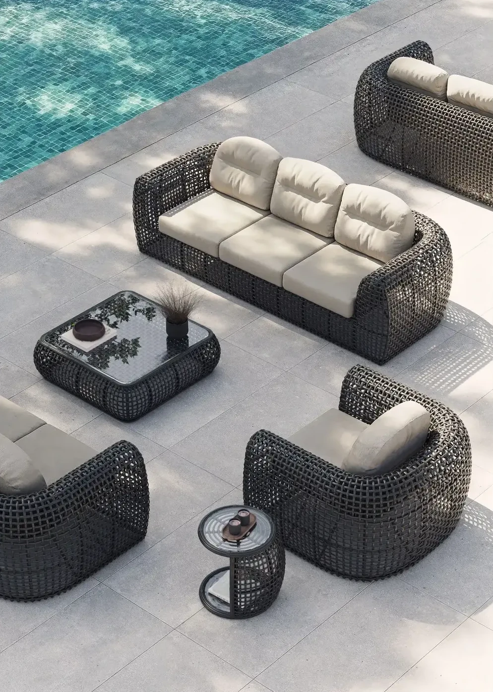 Mesa centro de exterior Neo Dynasty