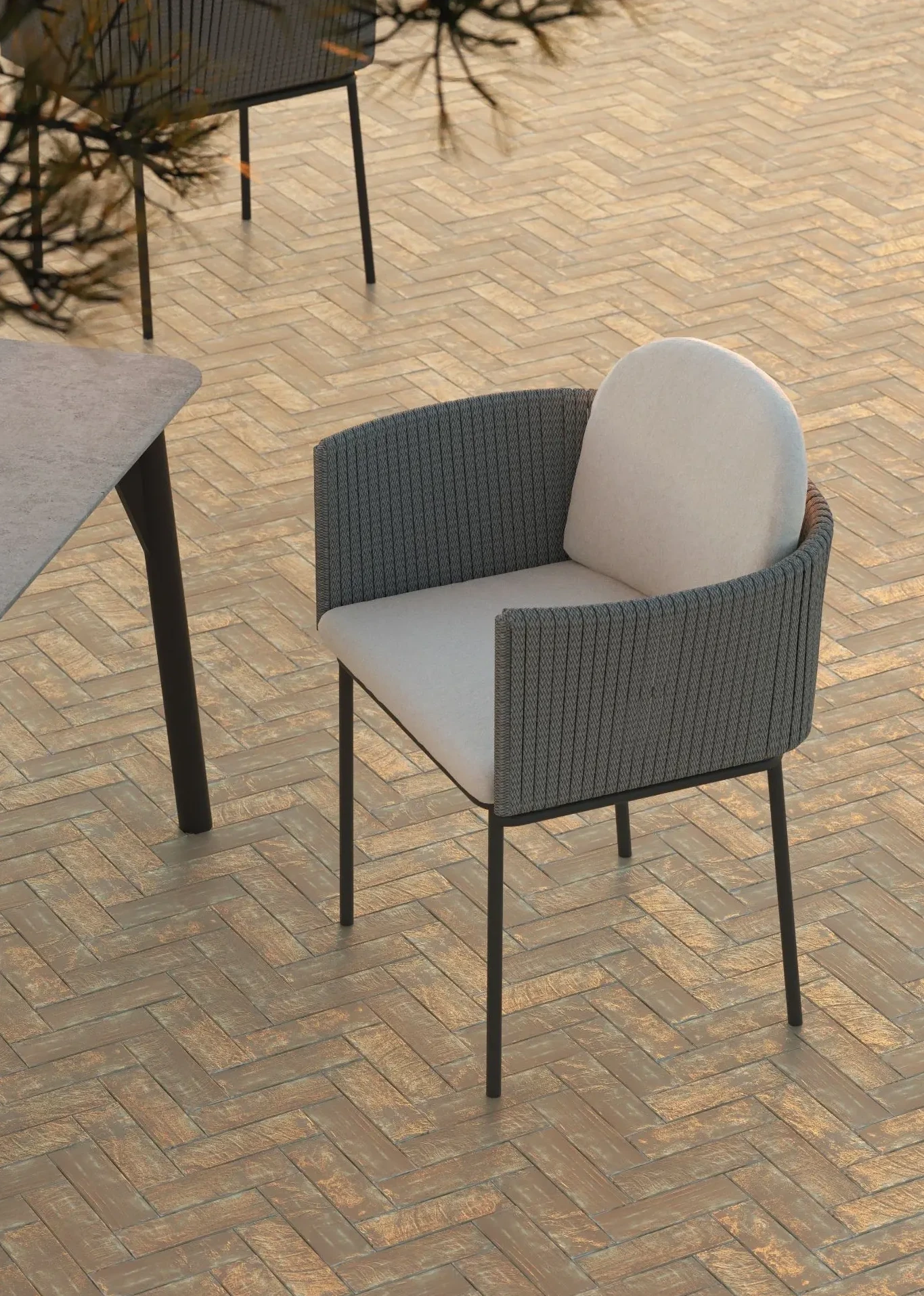 Silla de exterior Boston