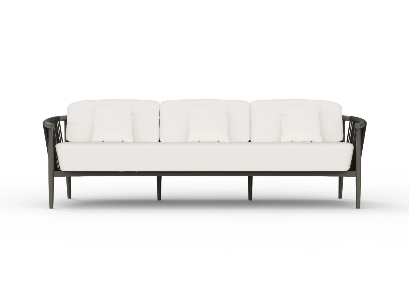 Clover Sofá 3PL Carbon