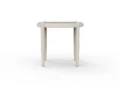 Clover Side Table White Wash
