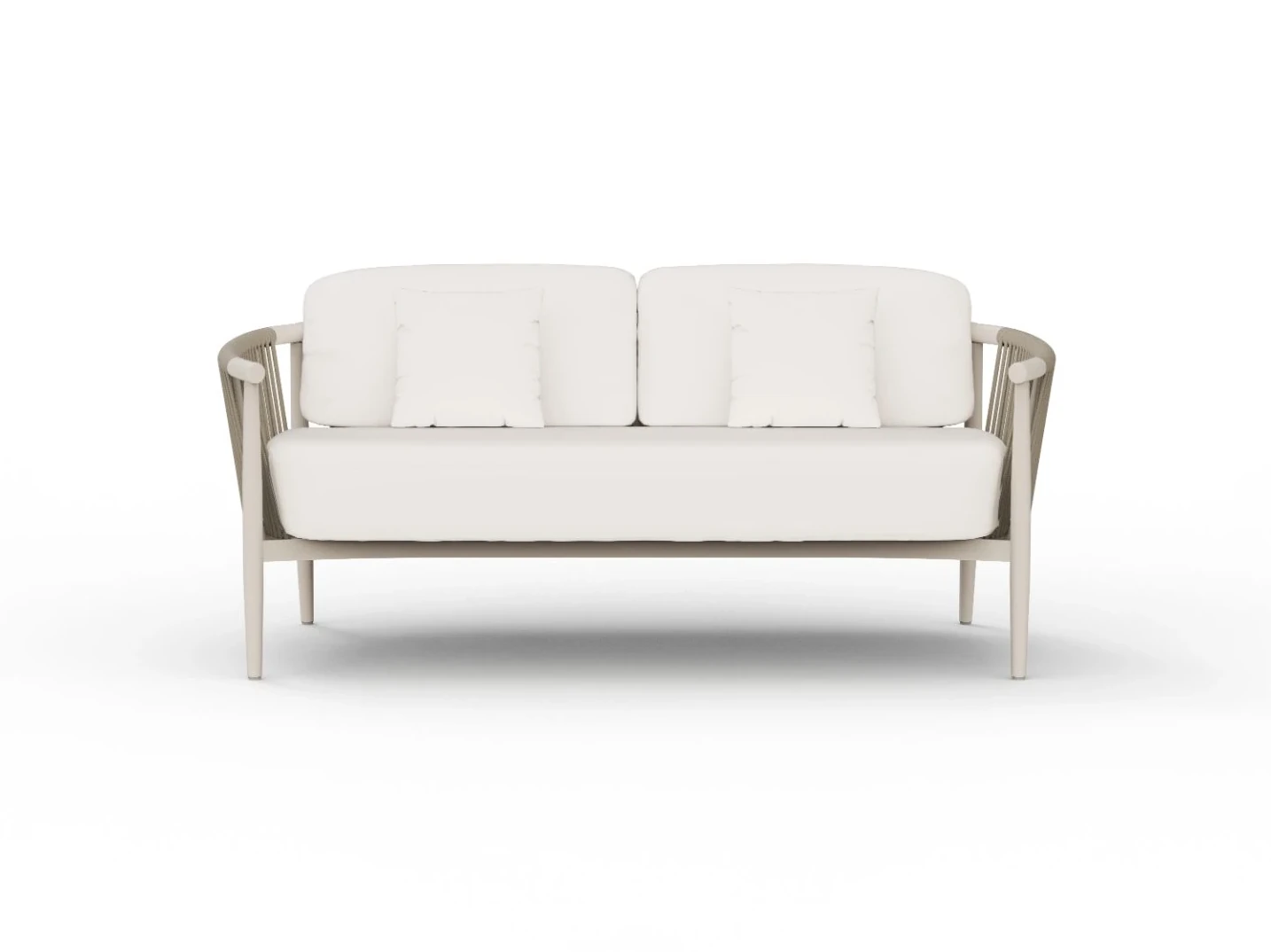 Clover Sofá 2PL White Wash