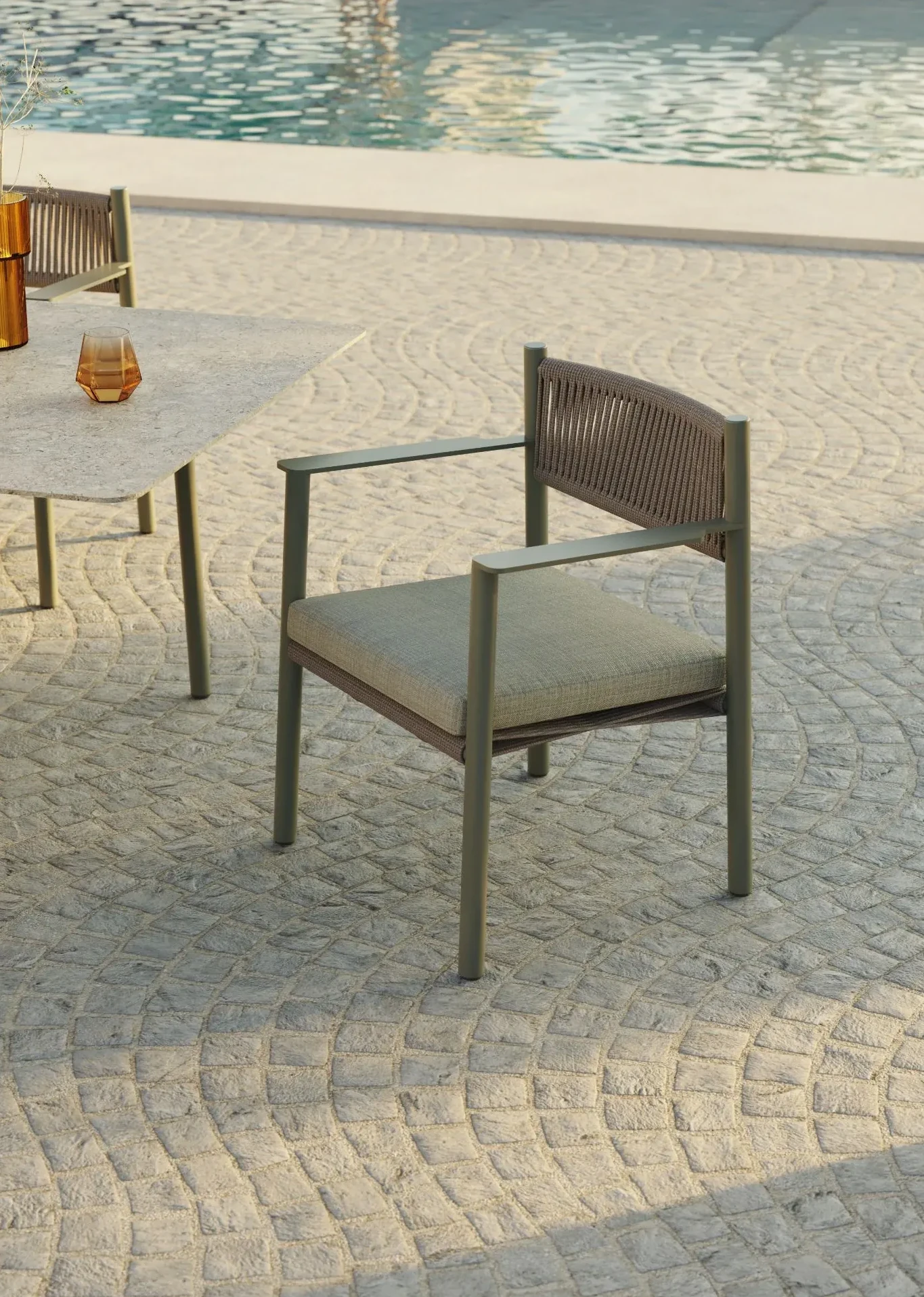 Nara Sillón Comedor Light Green